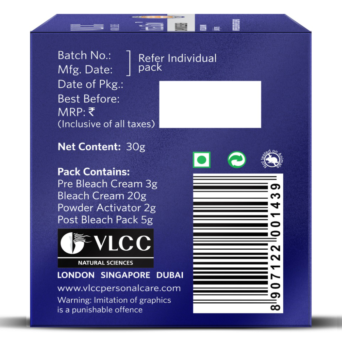 VLCC Instaglow Diamond Bleach 30 gm | With Diamond Powder | Pre & Post Bleach Cream | Gives Sparkling Firmness, Pack of 1 VLCC Instaglow Diamond Bleach 30 gm | With Diamond Powder | Pre & Post Bleach Cream | Gives Sparkling Firmness, Pack of 1