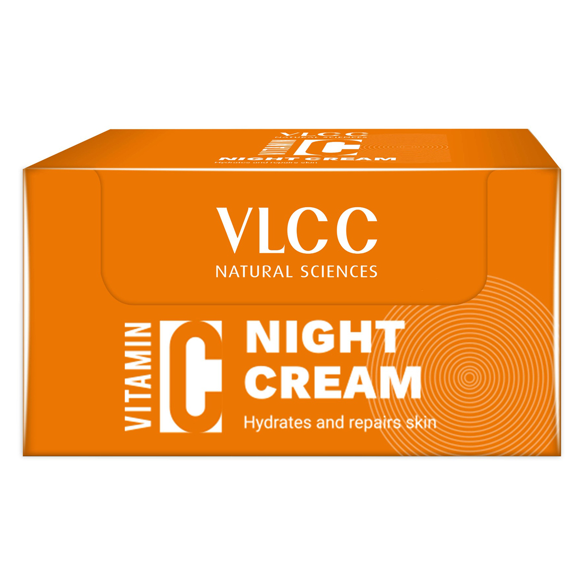 VLCC Vitamin C Night Cream 50 gm | With Vitamin C, Hyaluronic Acid, Vegetable Squalene, Rosehip Oil | Hydrates & Repairs Skin, Pack of 1 VLCC Vitamin C Night Cream 50 gm | With Vitamin C, Hyaluronic Acid, Vegetable Squalene, Rosehip Oil | Hydrates & Repairs Skin, Pack of 1