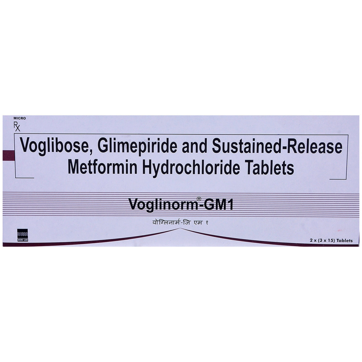 Voglinorm-GM1 Tablet 15's, Pack of 15 TABLETS Voglinorm-GM1 Tablet 15's, Pack of 15 TABLETS