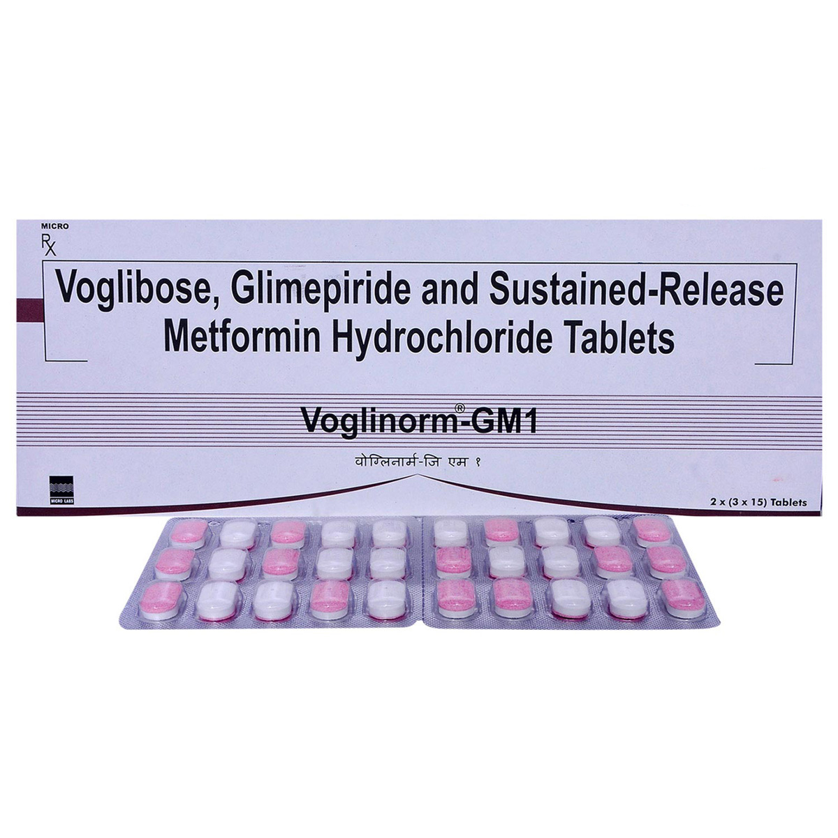 Voglinorm-GM1 Tablet 15's, Pack of 15 TABLETS Voglinorm-GM1 Tablet 15's, Pack of 15 TABLETS