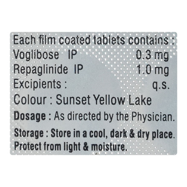 Vogdeep-R Tablet 10's, Pack of 10 Vogdeep-R Tablet 10's, Pack of 10