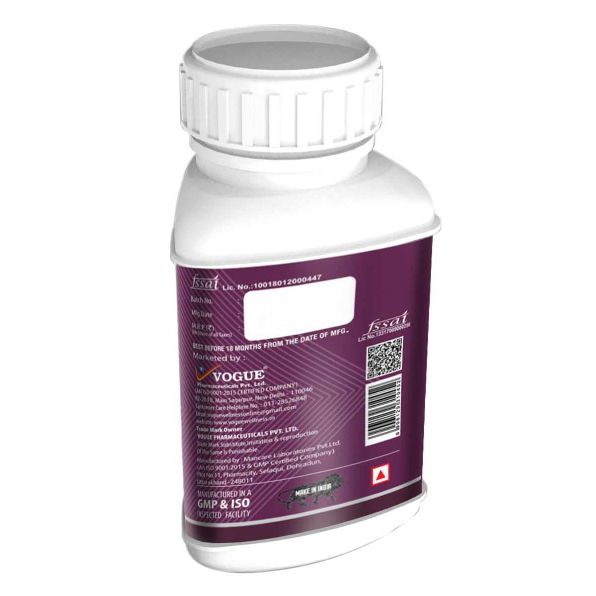 Vogue Wellness Daily Multivitamin, 60 Softgel Capsules, Pack of 1 Vogue Wellness Daily Multivitamin, 60 Softgel Capsules, Pack of 1