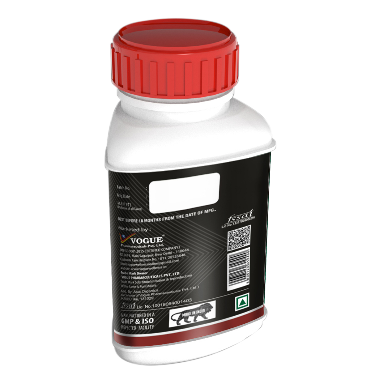 Vogue Wellness Testo Booster, 60 Tablets, Pack of 1 Vogue Wellness Testo Booster, 60 Tablets, Pack of 1