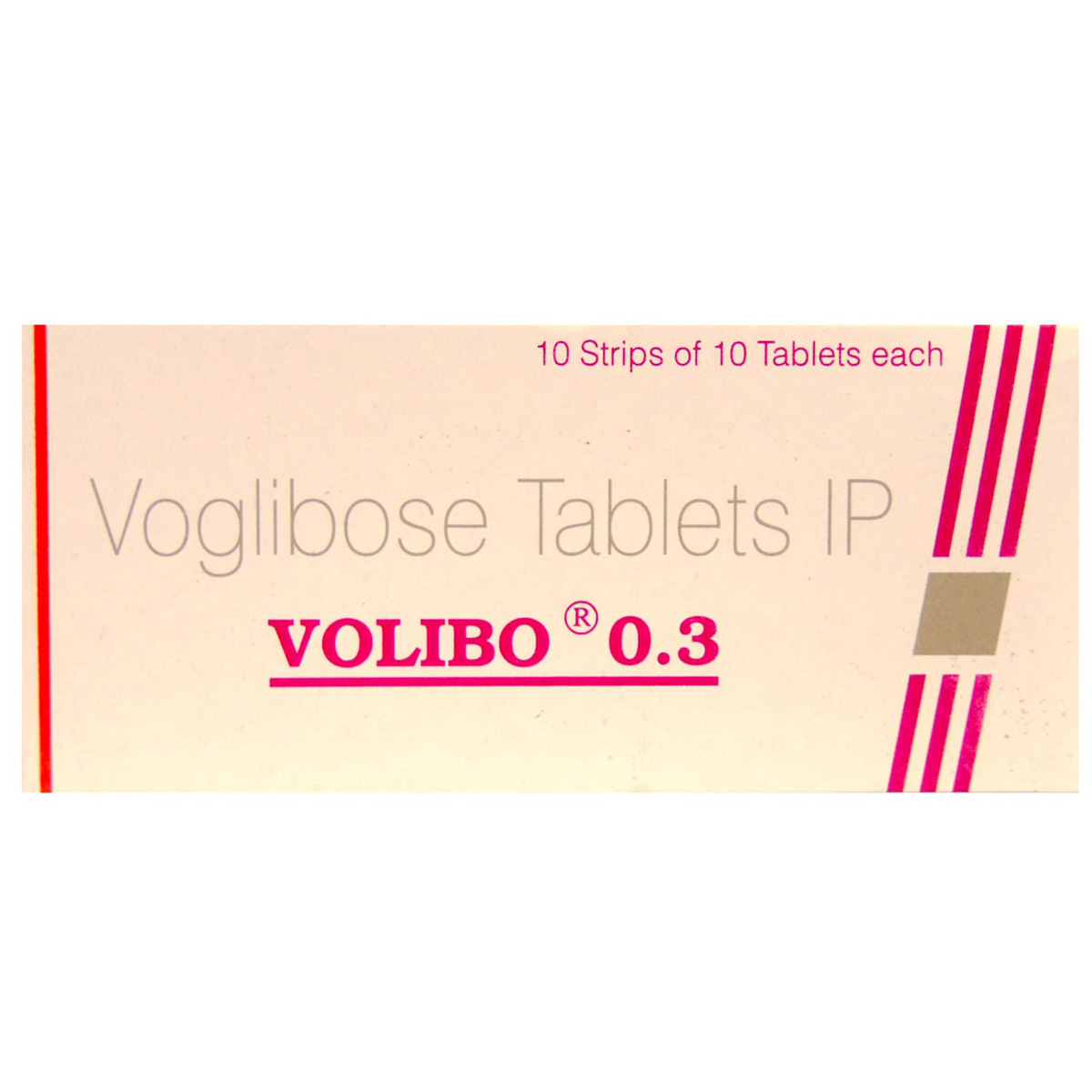 Volibo 0.3 Tablet 10's, Pack of 10 TABLETS Volibo 0.3 Tablet 10's, Pack of 10 TABLETS