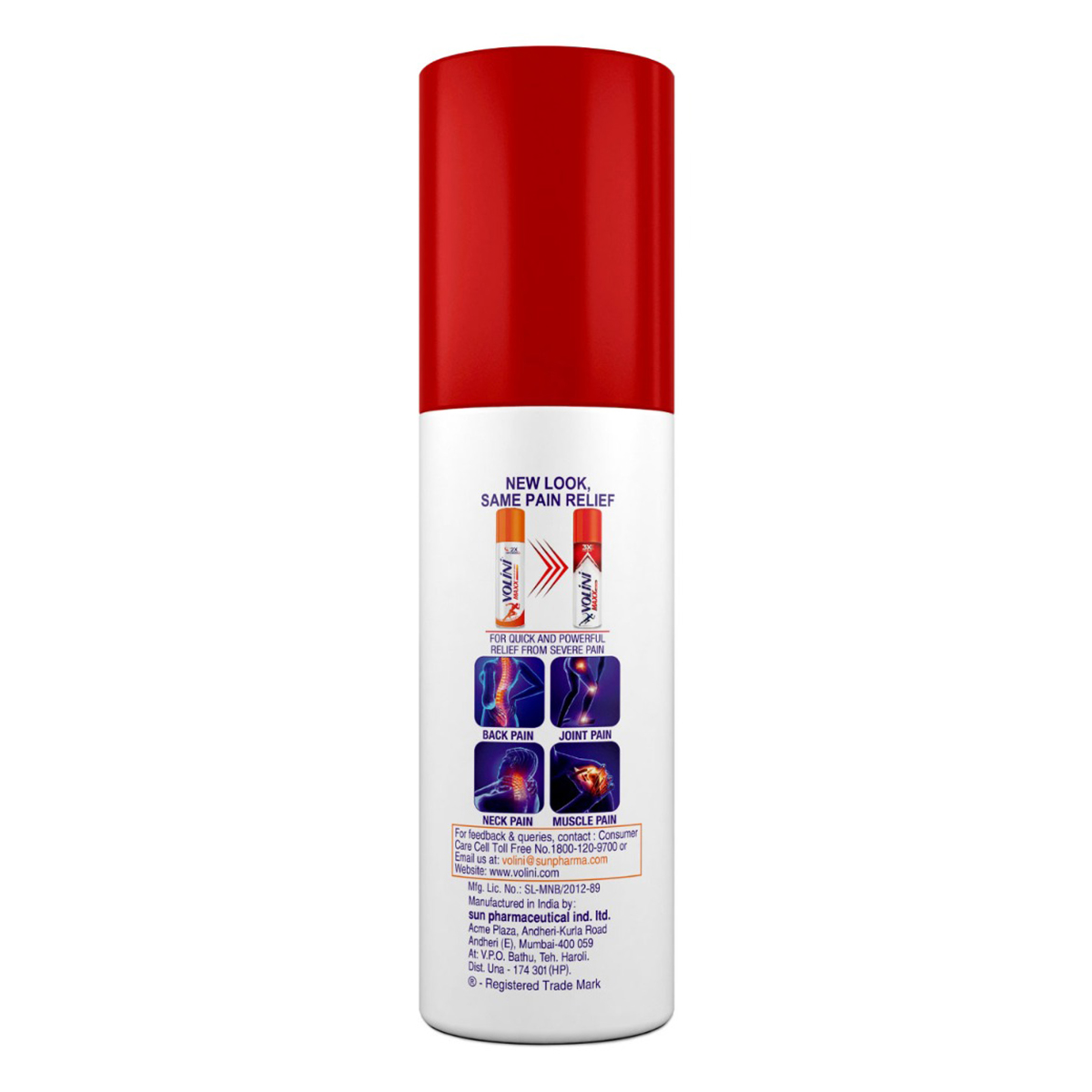 Volini Maxx Pain Relief Spray, 25 gm, Pack of 1 Volini Maxx Pain Relief Spray, 25 gm, Pack of 1