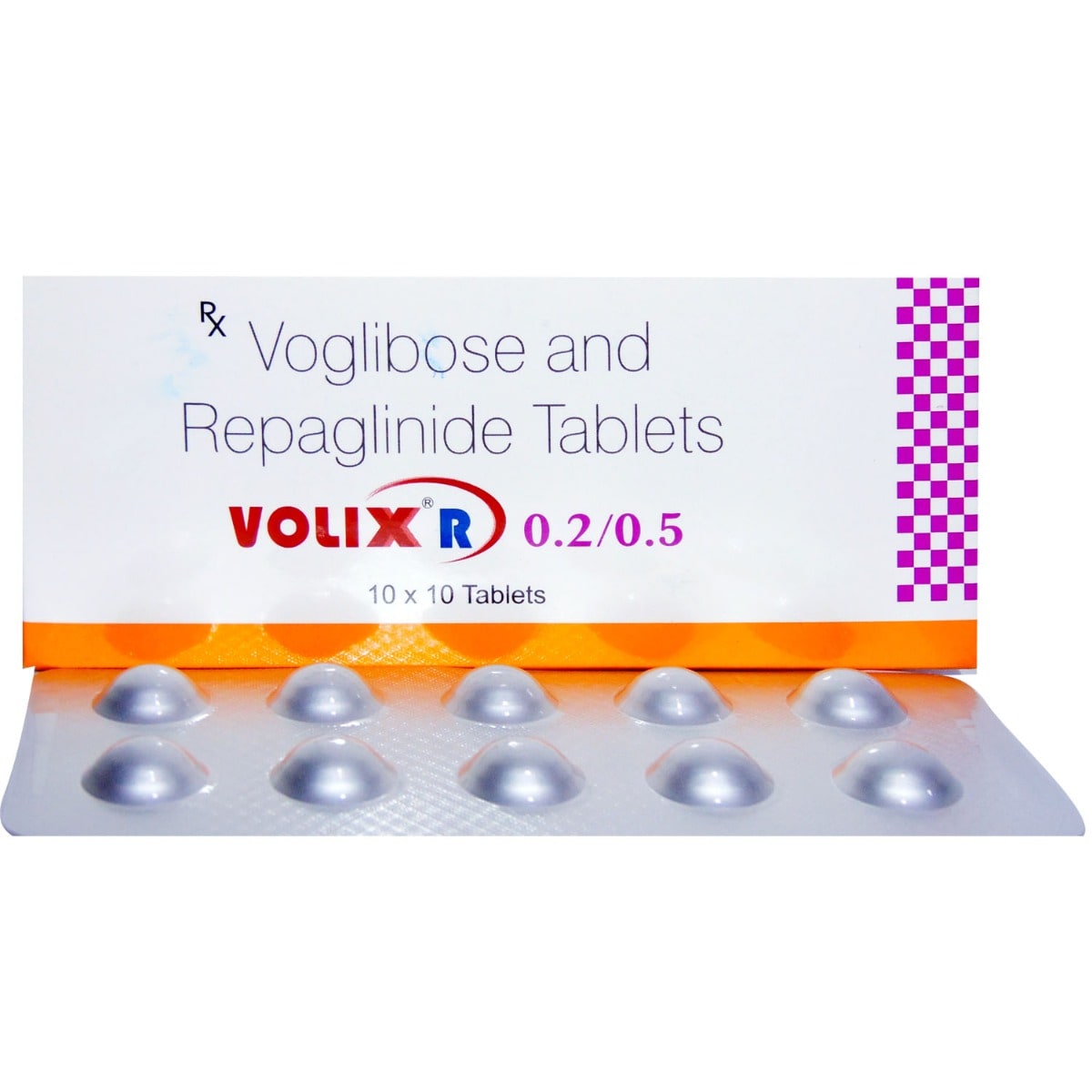 Volix R 0.2/0.5 mg Tablet 10's, Pack of 10 Volix R 0.2/0.5 mg Tablet 10's, Pack of 10