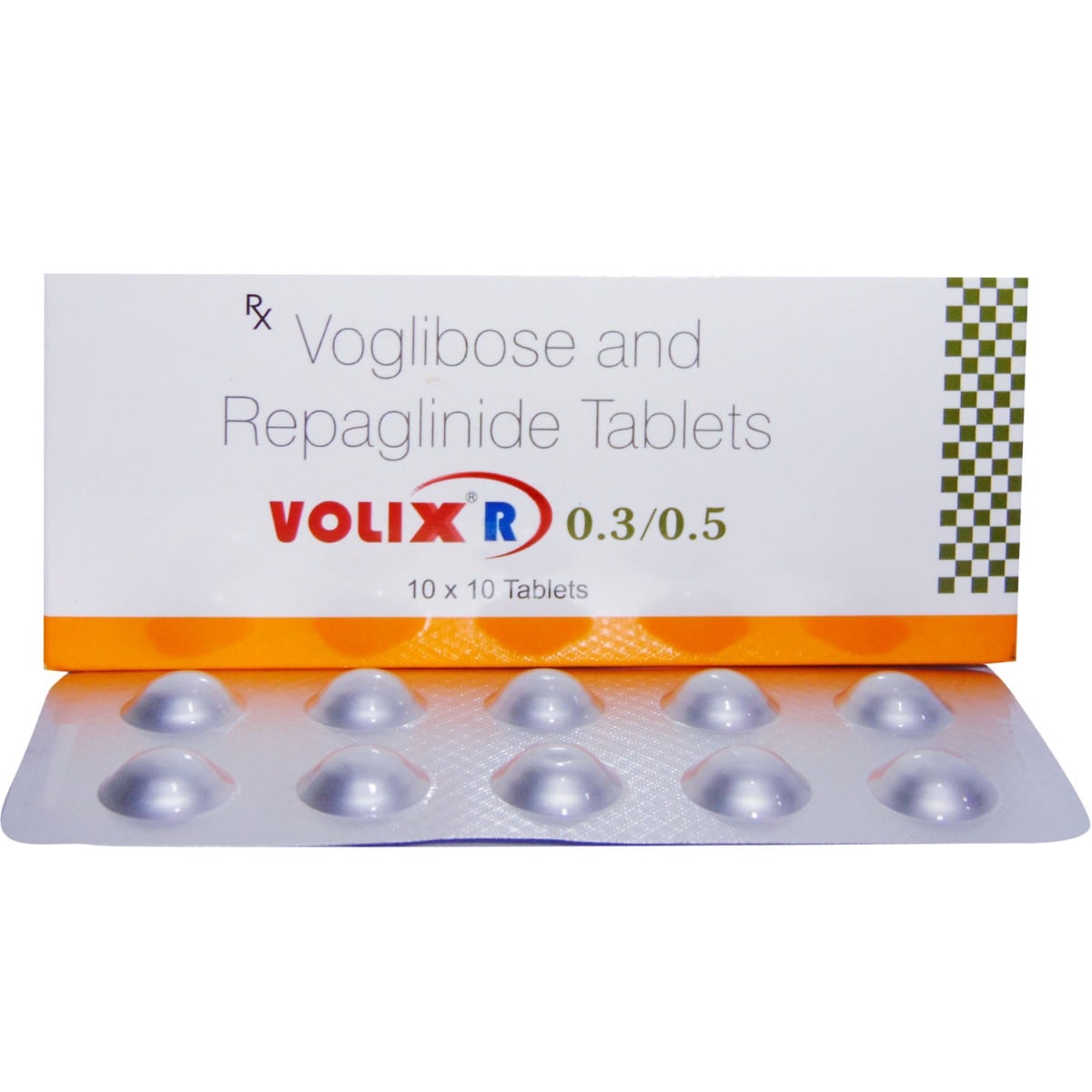 Volix R 0.3/0.5 Tablet 10's, Pack of 10 Volix R 0.3/0.5 Tablet 10's, Pack of 10