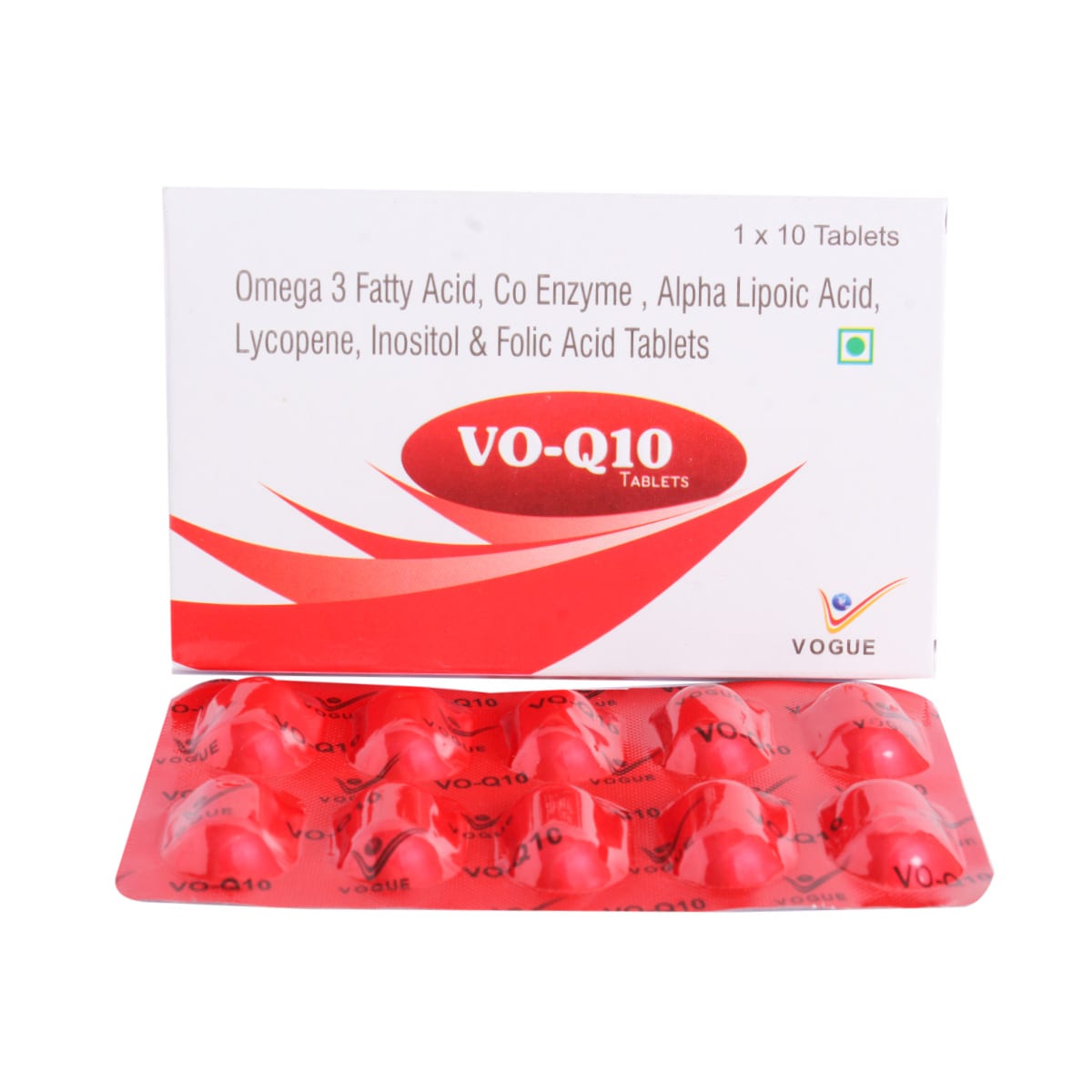 VO-Q10 Tablet 10's, Pack of 10 VO-Q10 Tablet 10's, Pack of 10