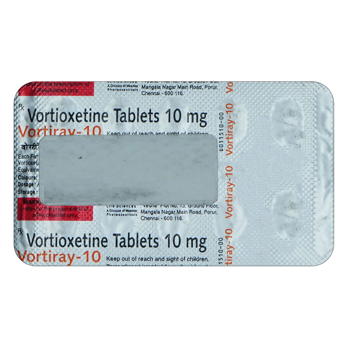 Vortiray-10 Tablet 10's, Pack of 10 TabletS Vortiray-10 Tablet 10's, Pack of 10 TabletS