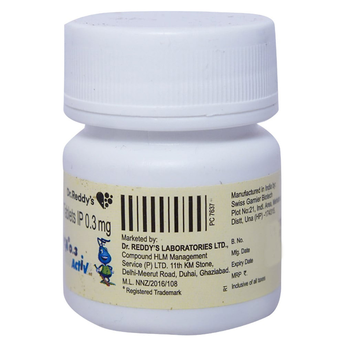 Vozuca Activ 0.3 Tablet 60's, Pack of 1 TABLET DT Vozuca Activ 0.3 Tablet 60's, Pack of 1 TABLET DT