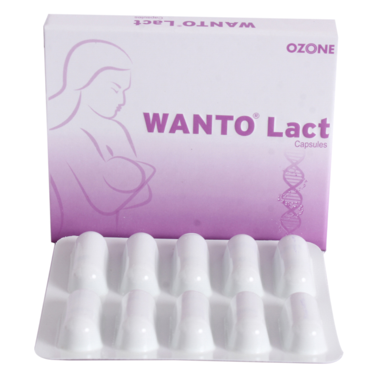 Wanto Lact Capsules, Pack of 10 Wanto Lact Capsules, Pack of 10