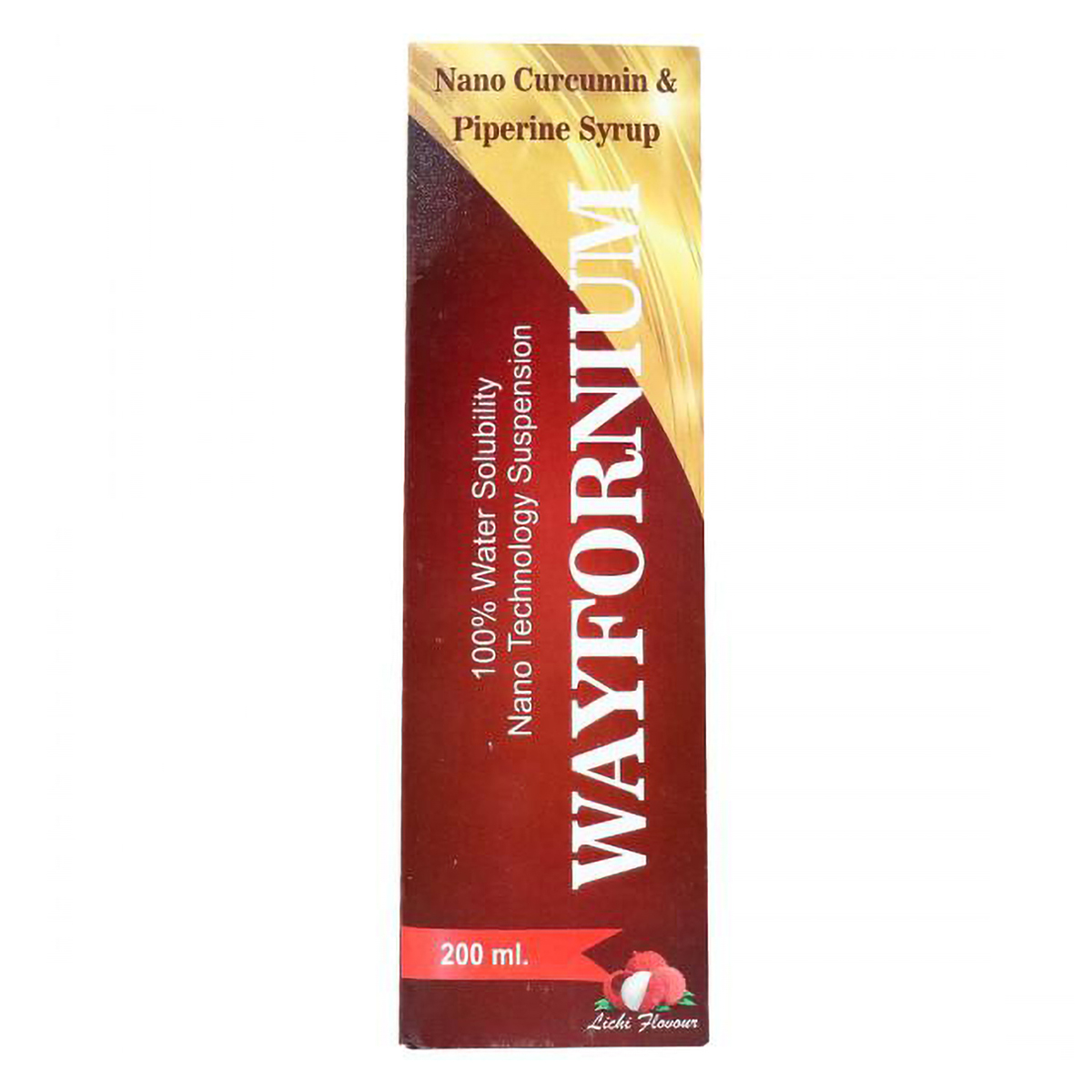 Buy Wayfornium Lichi Syrup 200 ml Online