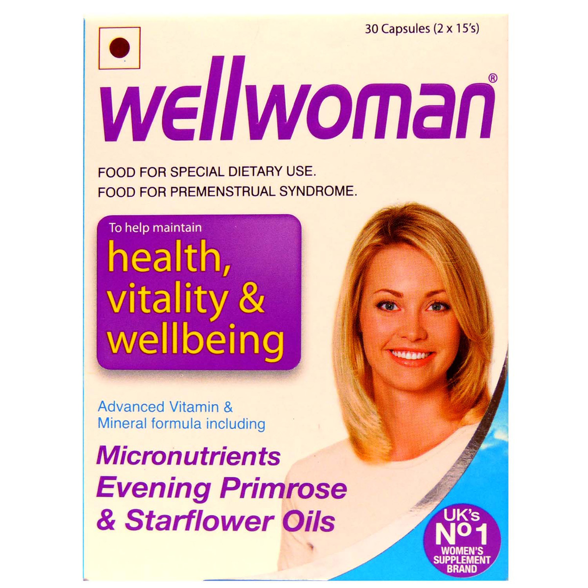 Wellwomen Capsule 15's, Pack of 15 Wellwomen Capsule 15's, Pack of 15