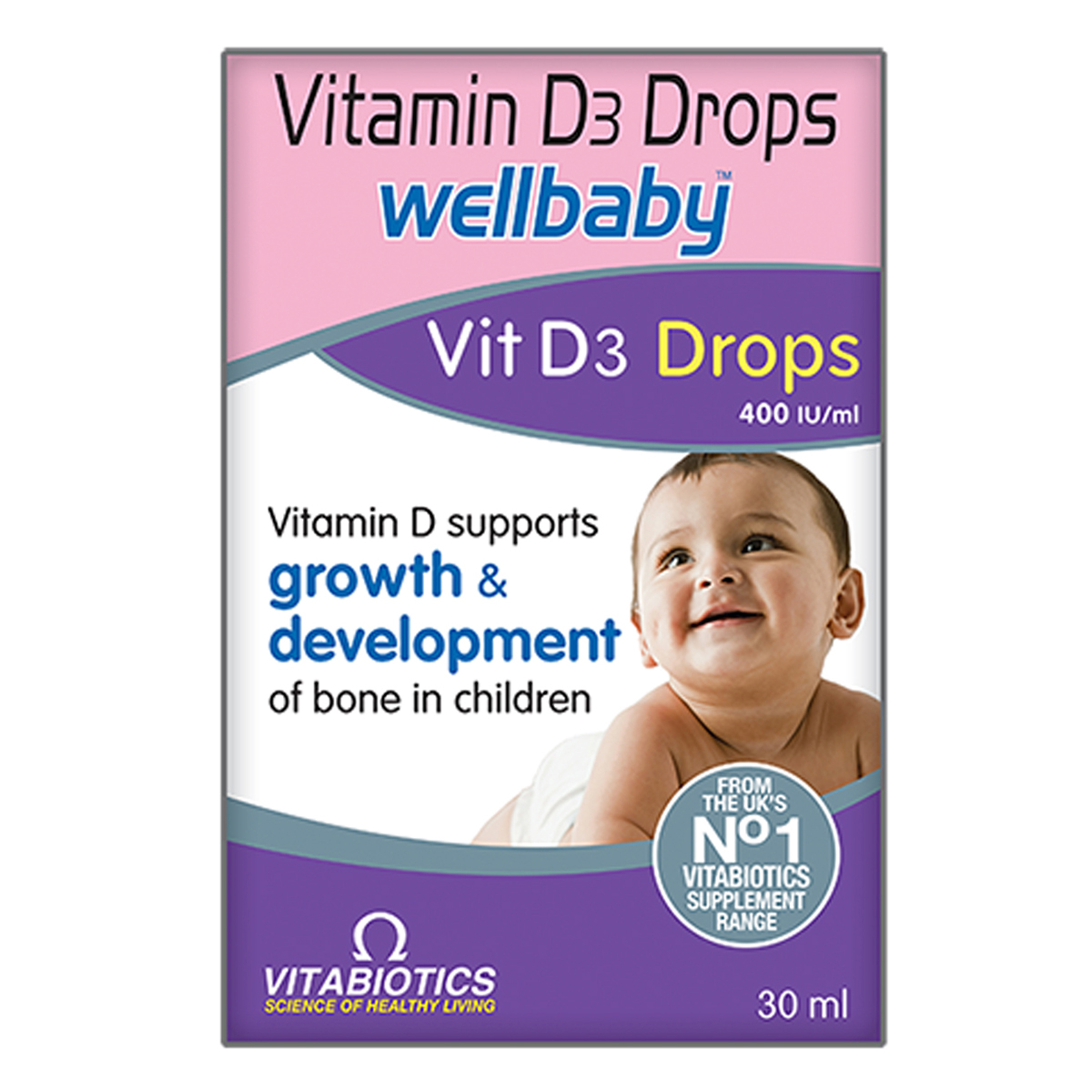 Wellbaby 400IU Drops 30 ml, Pack of 1 Wellbaby 400IU Drops 30 ml, Pack of 1