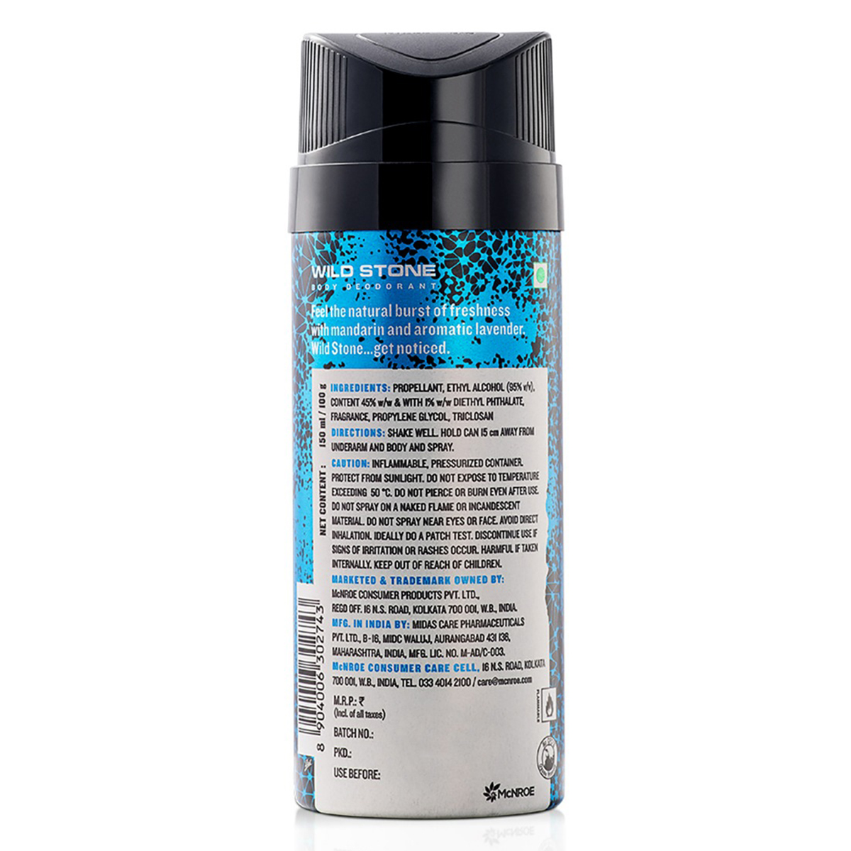 Wild Stone Hydra Energy Deodorant, 150 ml, Pack of 1 Wild Stone Hydra Energy Deodorant, 150 ml, Pack of 1