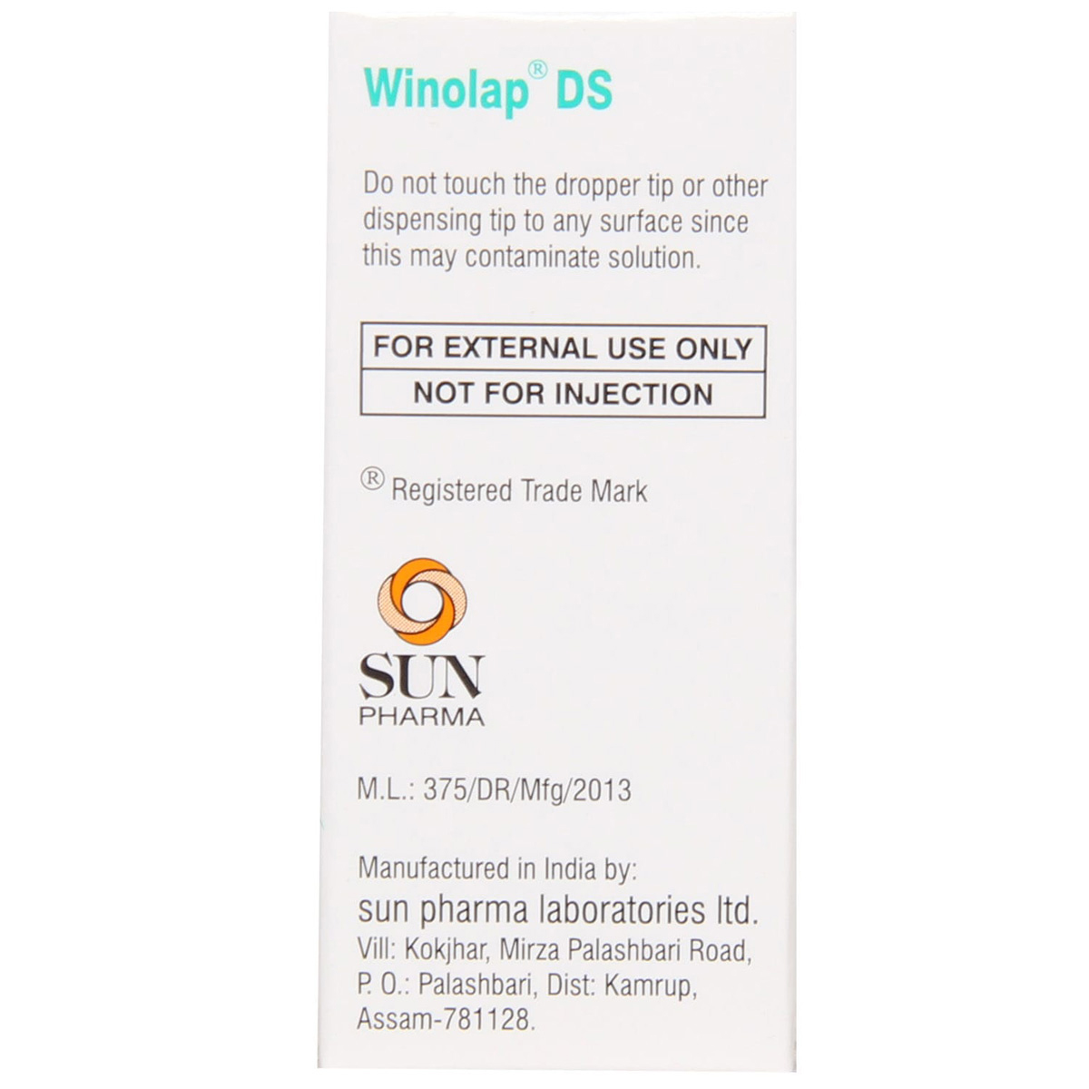 Winolap DS Eye Drops 2.5 ml, Pack of 1 EYE DROPS Winolap DS Eye Drops 2.5 ml, Pack of 1 EYE DROPS