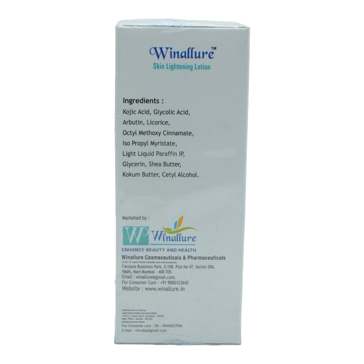 Winallure Skin Lightening Lotion 50 ml, Pack of 1 Winallure Skin Lightening Lotion 50 ml, Pack of 1