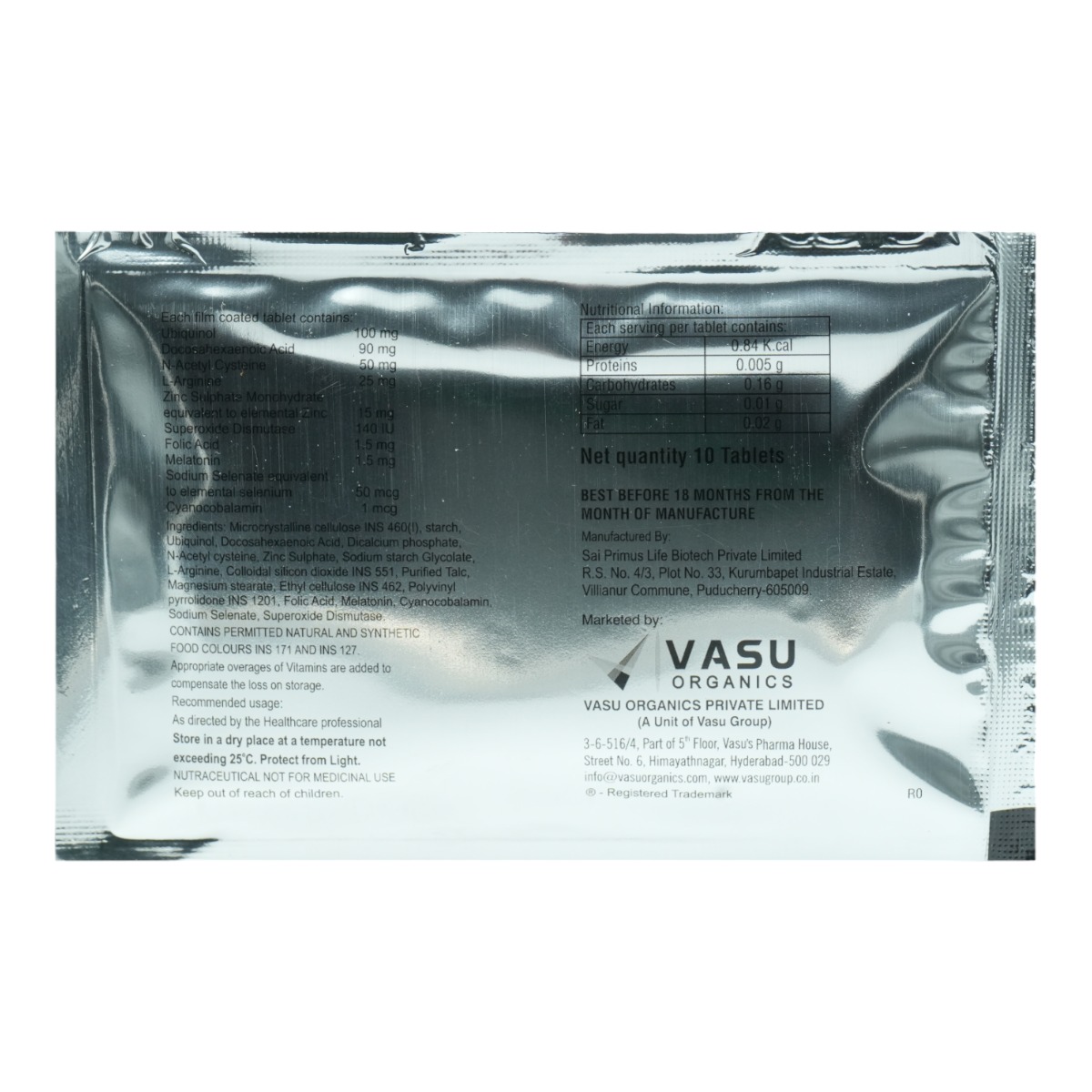 Wish-F Tablet 10's Wish-F Tablet 10's