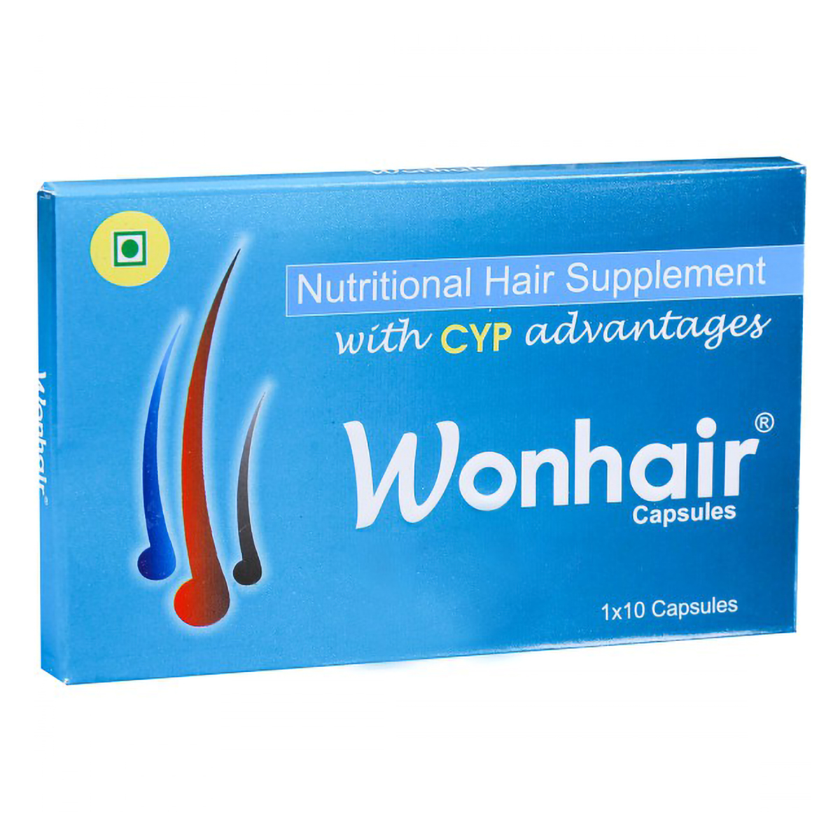 Wonhair Capsule 10's, Pack of 10 CAPSULES Wonhair Capsule 10's, Pack of 10 CAPSULES