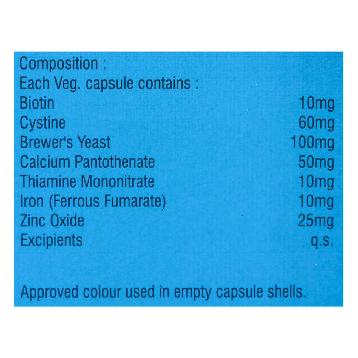 Wonhair Capsule 10's, Pack of 10 CAPSULES Wonhair Capsule 10's, Pack of 10 CAPSULES
