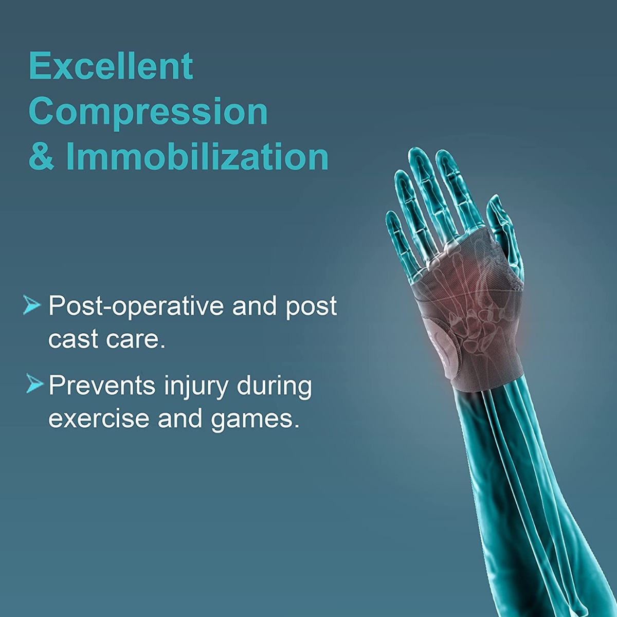 Tynor Wrist Brace with Thumb for Right/Left Wrists Universal, 1 Count, Pack of 1 Tynor Wrist Brace with Thumb for Right/Left Wrists Universal, 1 Count, Pack of 1