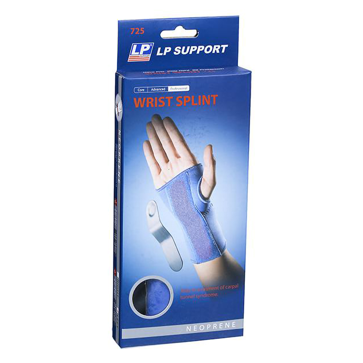 LP Wrist Splint Left Hand Large, 1 Count, Pack of 1 LP Wrist Splint Left Hand Large, 1 Count, Pack of 1