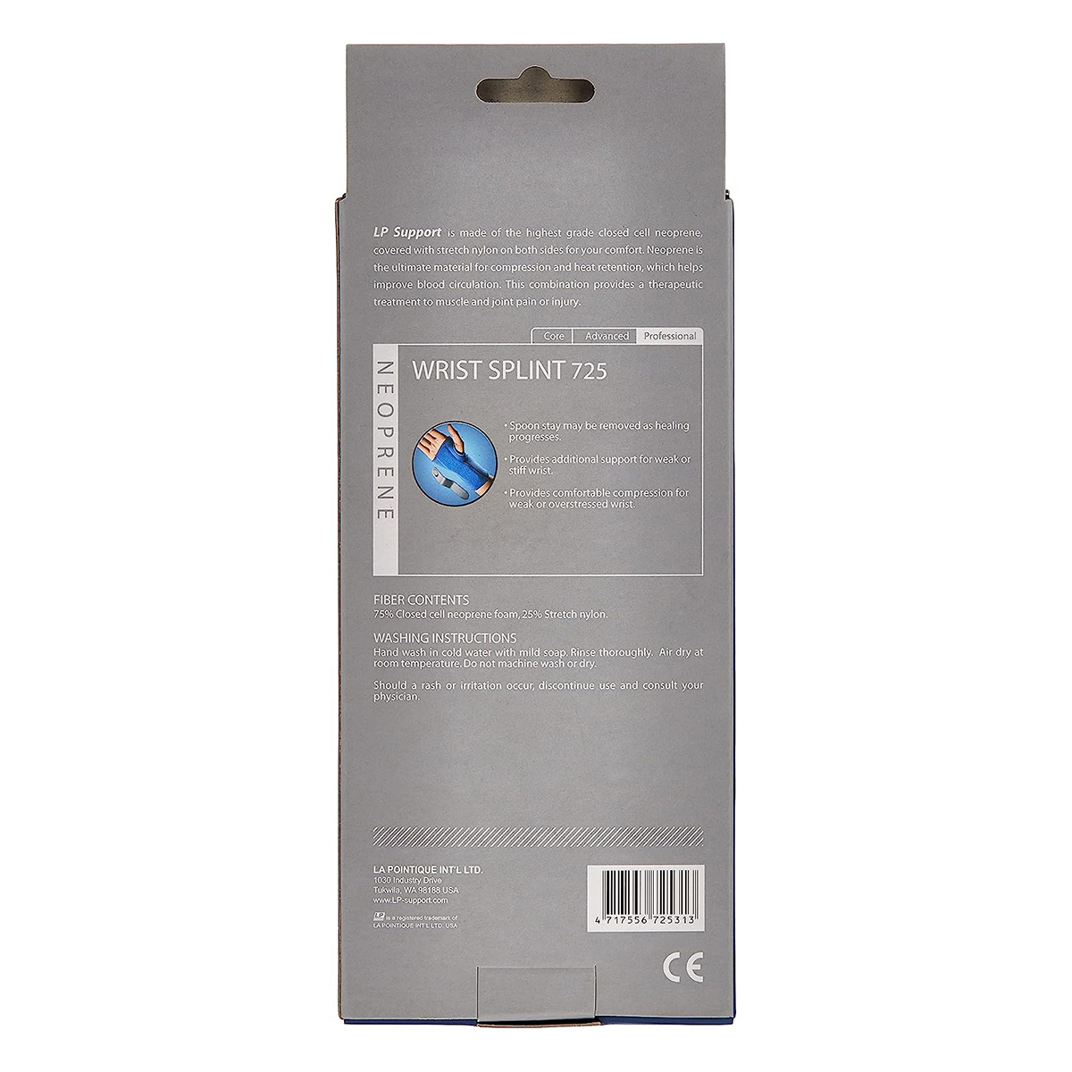 LP Wrist Splint Right Hand XL, 1 Count, Pack of 1 LP Wrist Splint Right Hand XL, 1 Count, Pack of 1