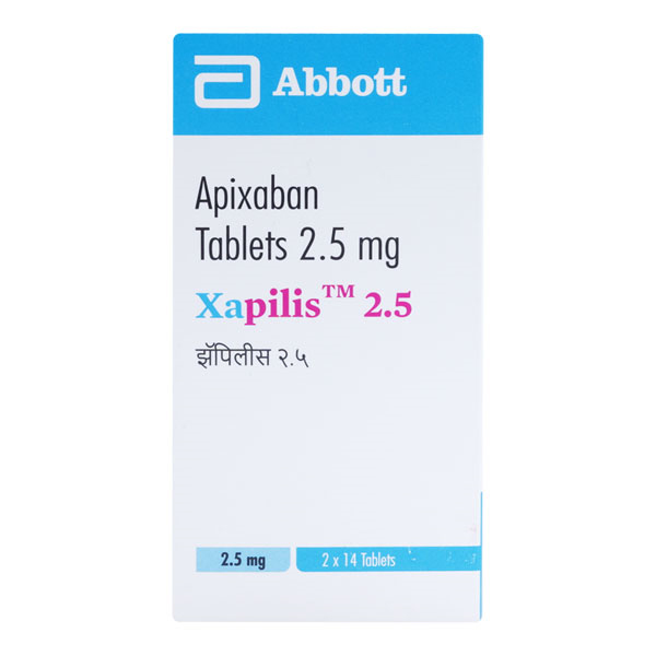 Xapilis 2.5 Tablet 14's, Pack of 14 TabletS Xapilis 2.5 Tablet 14's, Pack of 14 TabletS