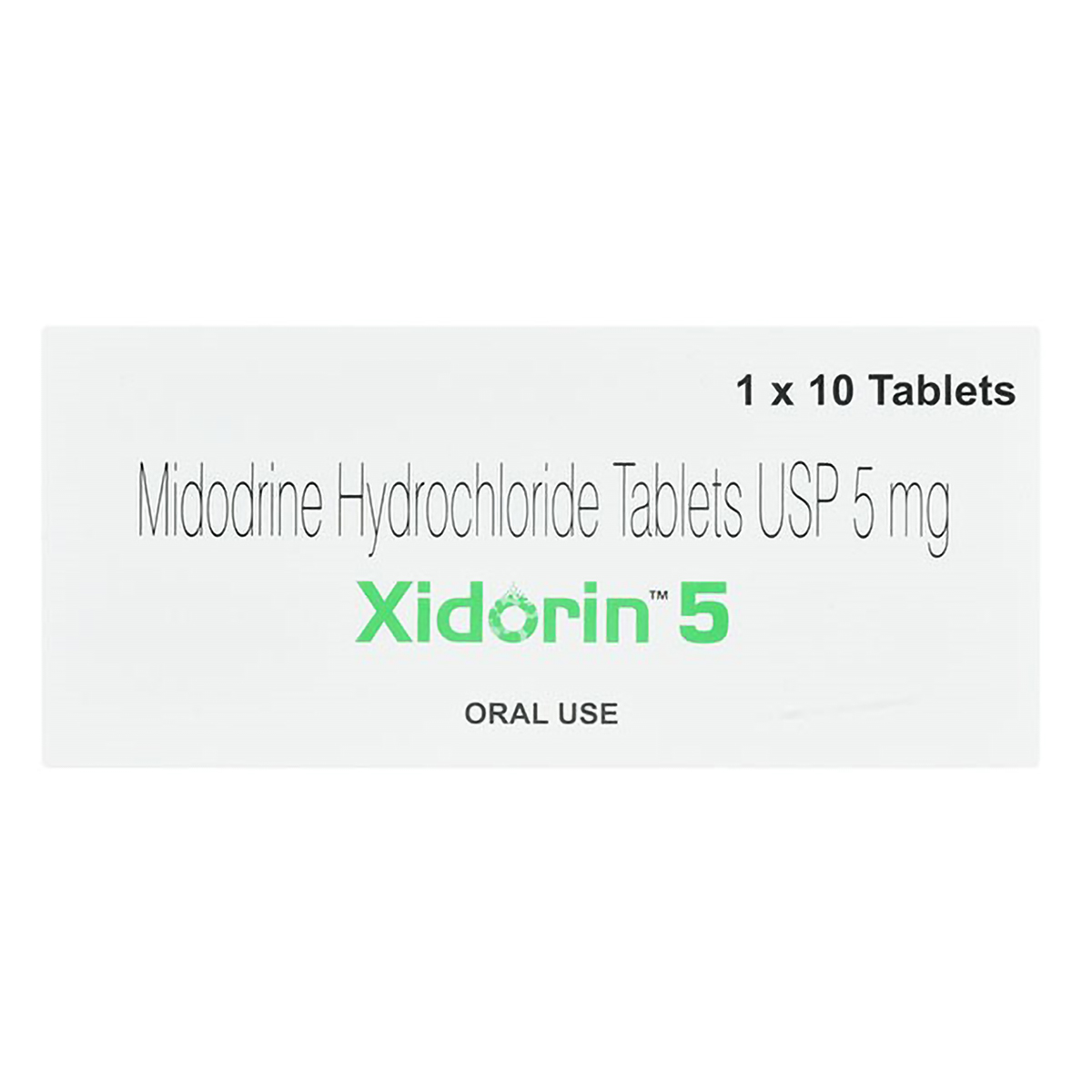 Xidorin 5 mg Tablet 10's, Pack of 10 TabletS Xidorin 5 mg Tablet 10's, Pack of 10 TabletS