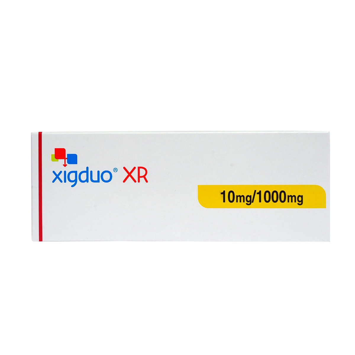 Xigduo XR 10 mg/1000 mg Tablet 7's, Pack of 7 TABLETS Xigduo XR 10 mg/1000 mg Tablet 7's, Pack of 7 TABLETS