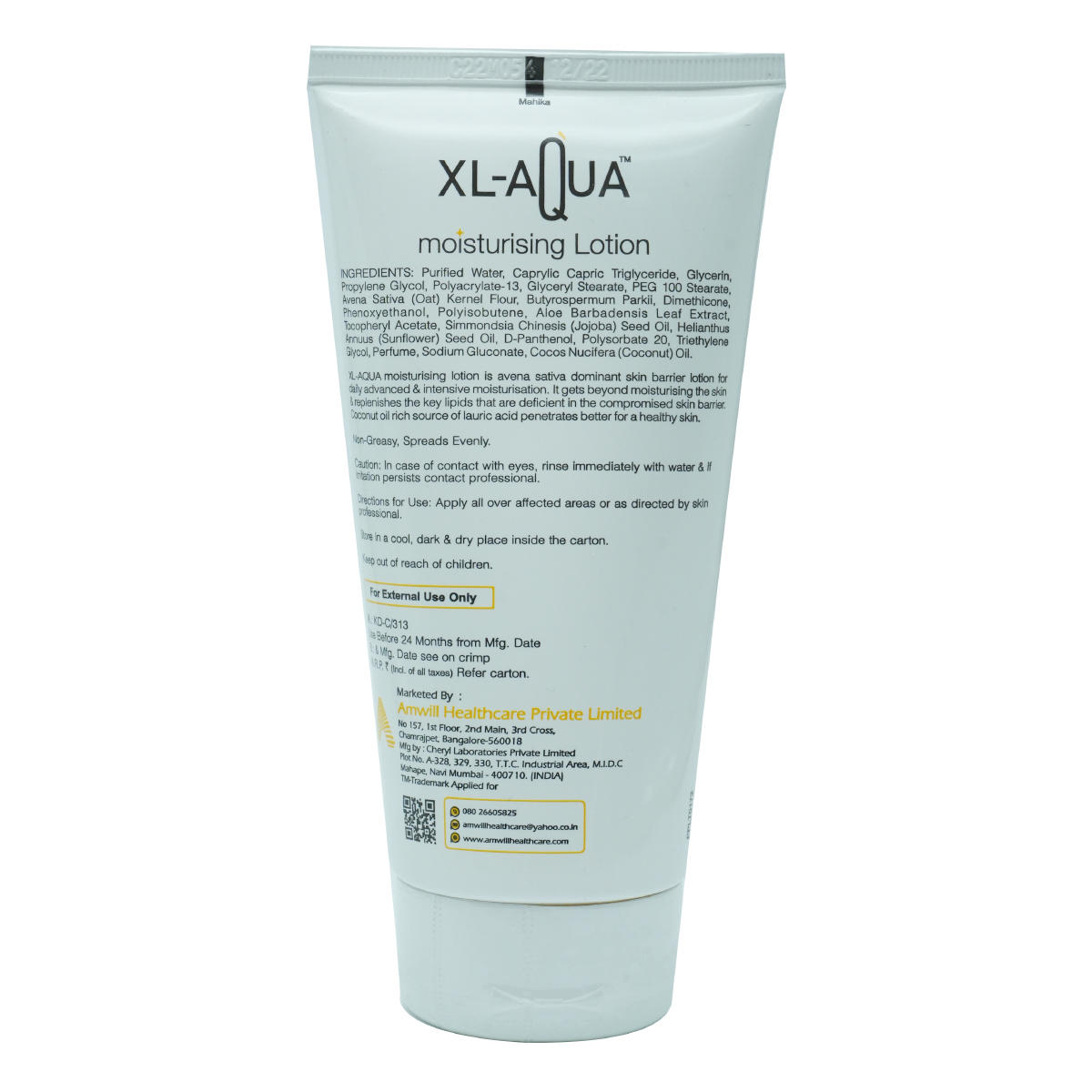 XL-Aqua Moisturising Lotion 150 ml, Pack of 1 XL-Aqua Moisturising Lotion 150 ml, Pack of 1