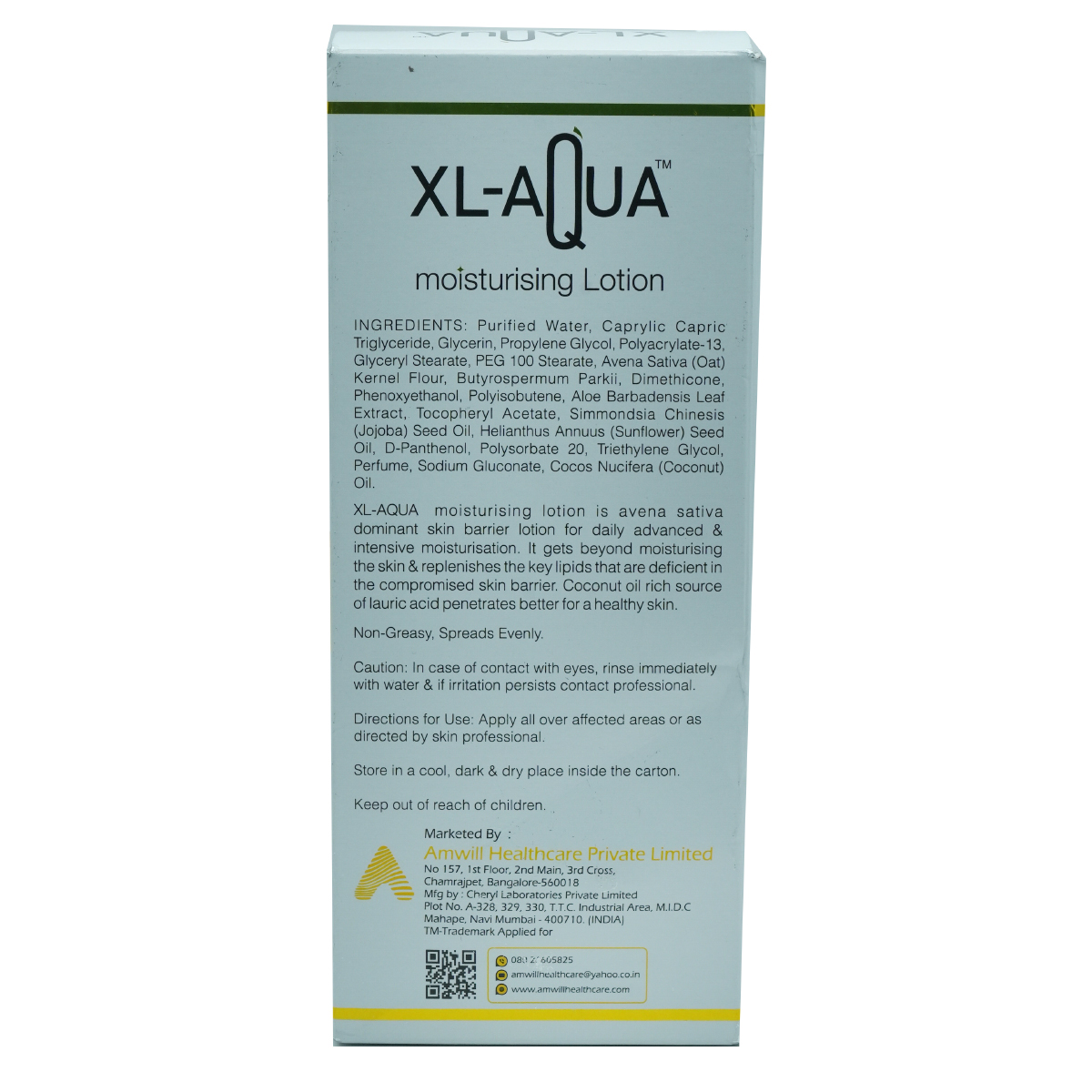 XL-Aqua Moisturising Lotion 150 ml, Pack of 1 XL-Aqua Moisturising Lotion 150 ml, Pack of 1