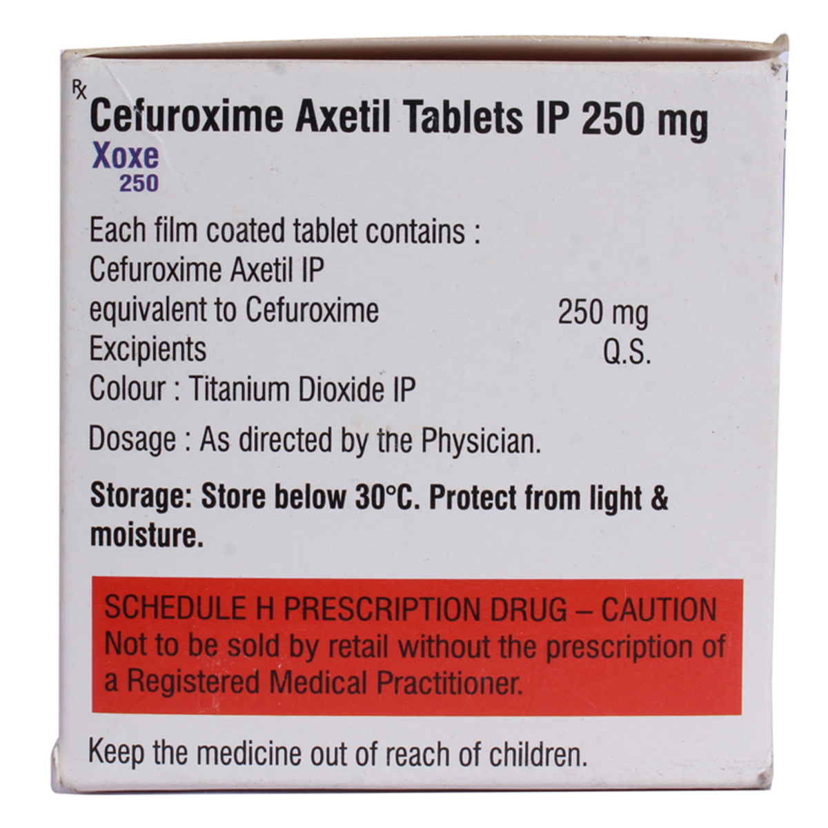Xoxe 250 Tablet 10's, Pack of 10 TABLETS Xoxe 250 Tablet 10's, Pack of 10 TABLETS