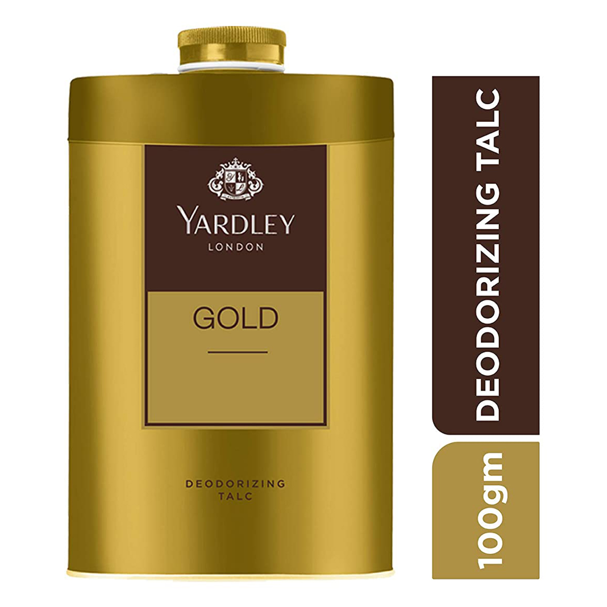 Yardley London Gold Deodorizing Talc Powder, 100 gm | Odour Free Freshness, Pack of 1 Yardley London Gold Deodorizing Talc Powder, 100 gm | Odour Free Freshness, Pack of 1