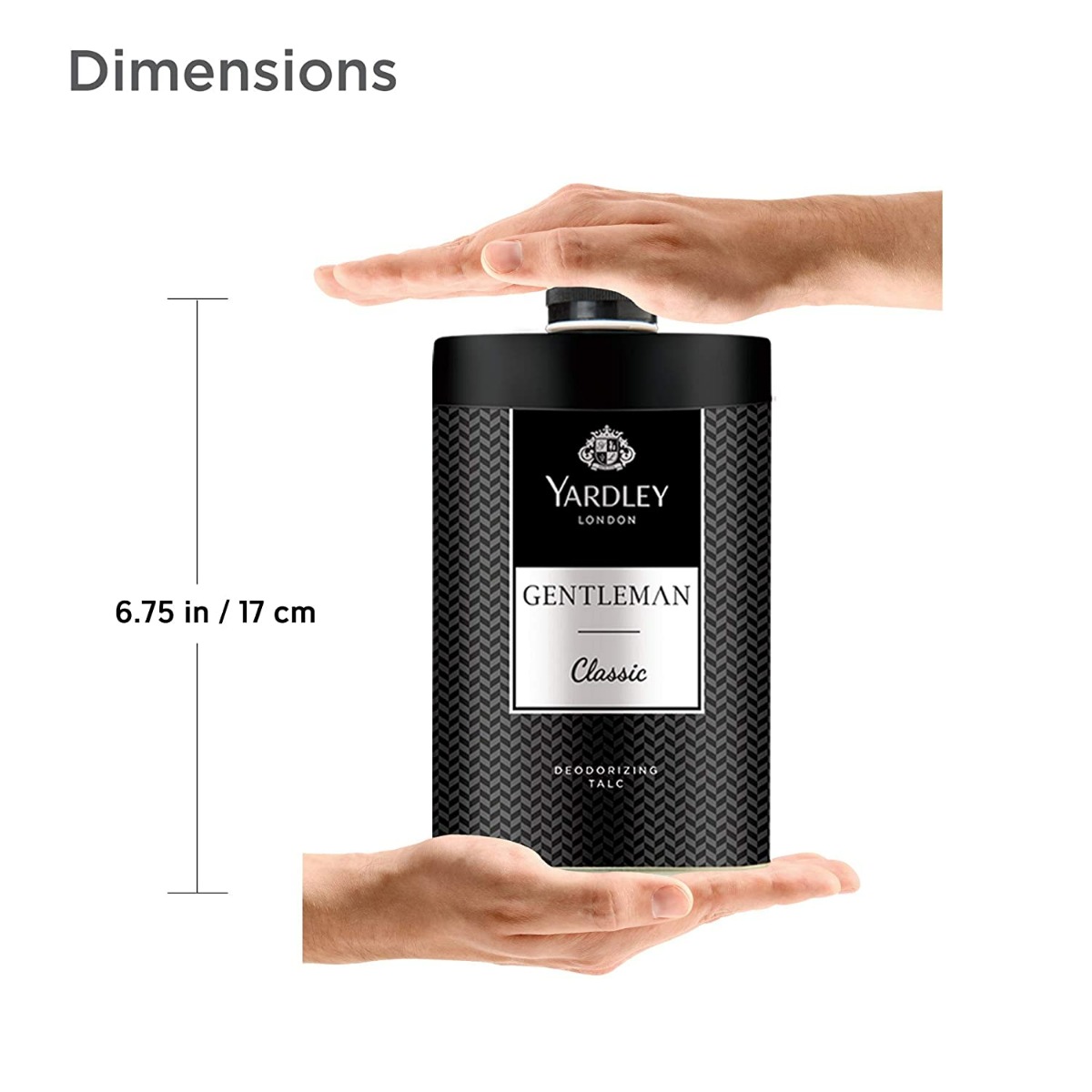 Yardley London Gentleman Classic Deodorizing Talc Powder 100 gm | Prevent Body Odour | All Day Freshness | For Men, Pack of 1 Yardley London Gentleman Classic Deodorizing Talc Powder 100 gm | Prevent Body Odour | All Day Freshness | For Men, Pack of 1