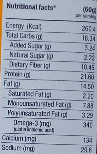 Yoga Bar Almond Fudge 20 gm Protein Bar, 60 gm, Pack of 1 Yoga Bar Almond Fudge 20 gm Protein Bar, 60 gm, Pack of 1