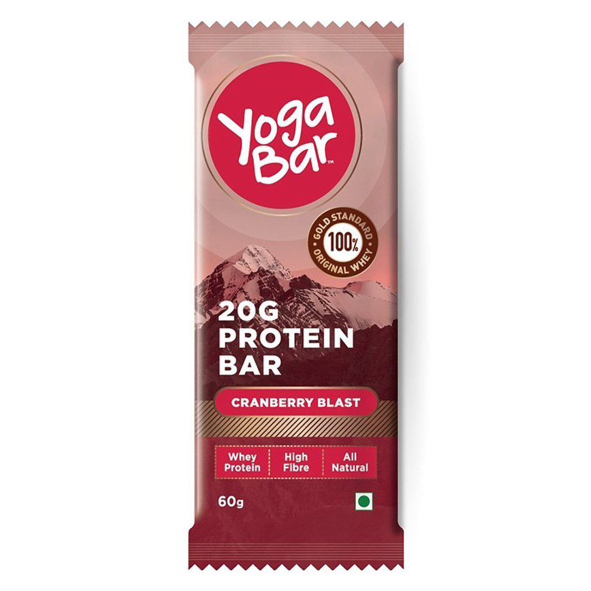 Yoga Bar Cranberry Blast 20 gm Protein Bar, 60 gm, Pack of 1 Yoga Bar Cranberry Blast 20 gm Protein Bar, 60 gm, Pack of 1