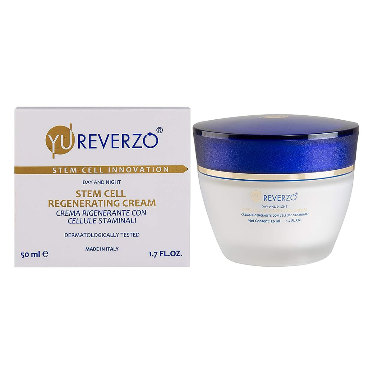 Yu Reverzo Stem Cell Regenerating Cream 50 ml, Pack of 1 Yu Reverzo Stem Cell Regenerating Cream 50 ml, Pack of 1