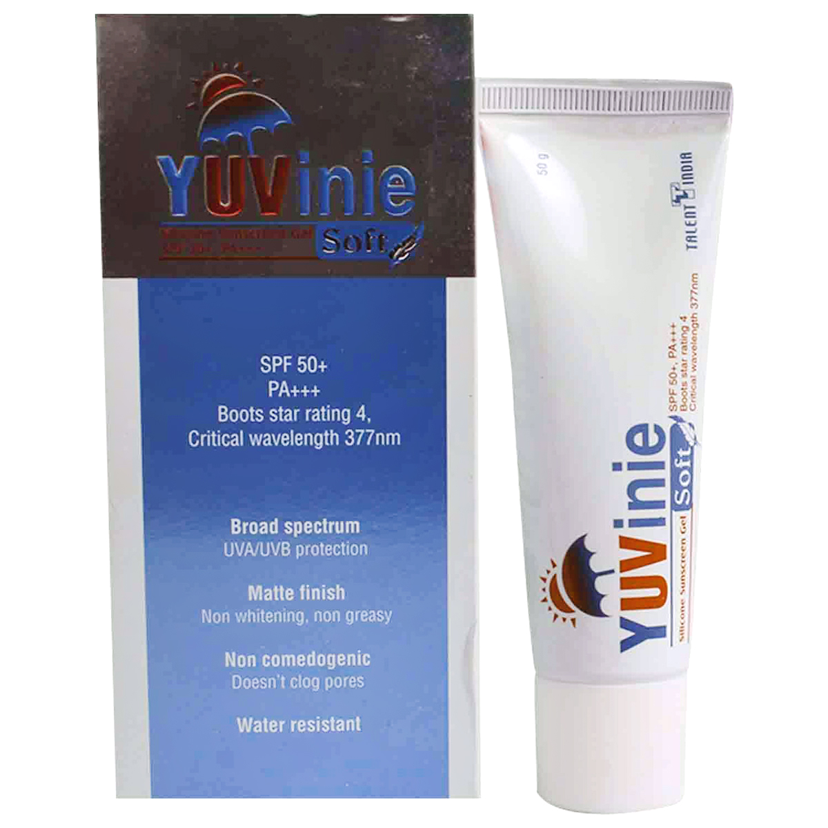Yuvinie Soft Sunscreen Gel 50 gm Yuvinie Soft Sunscreen Gel 50 gm