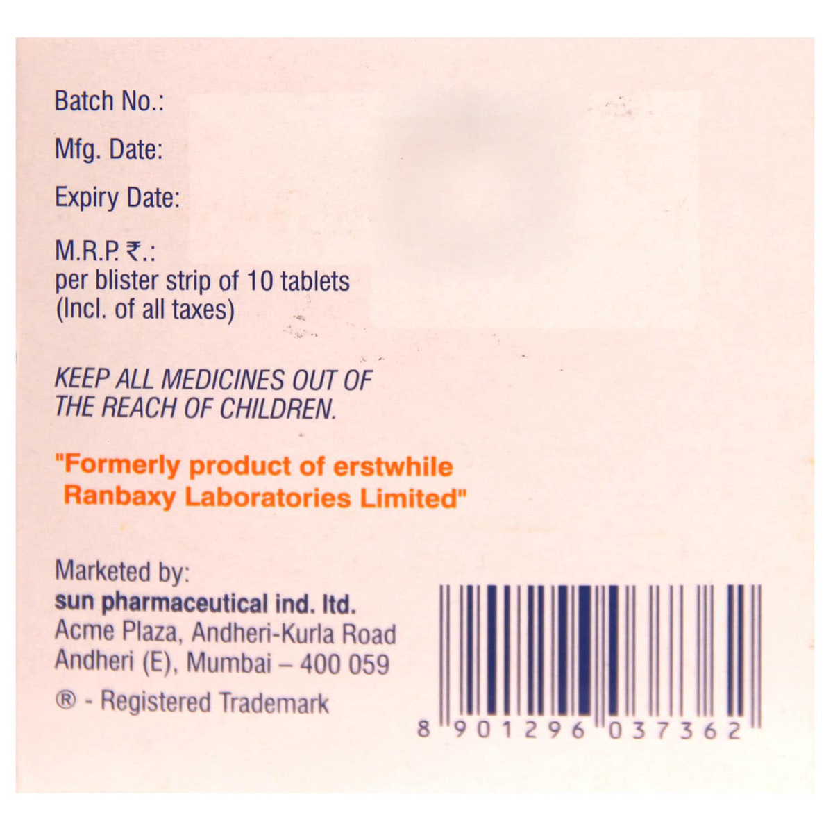 Zanocin Plus Tablet 10's, Pack of 10 TABLETS Zanocin Plus Tablet 10's, Pack of 10 TABLETS