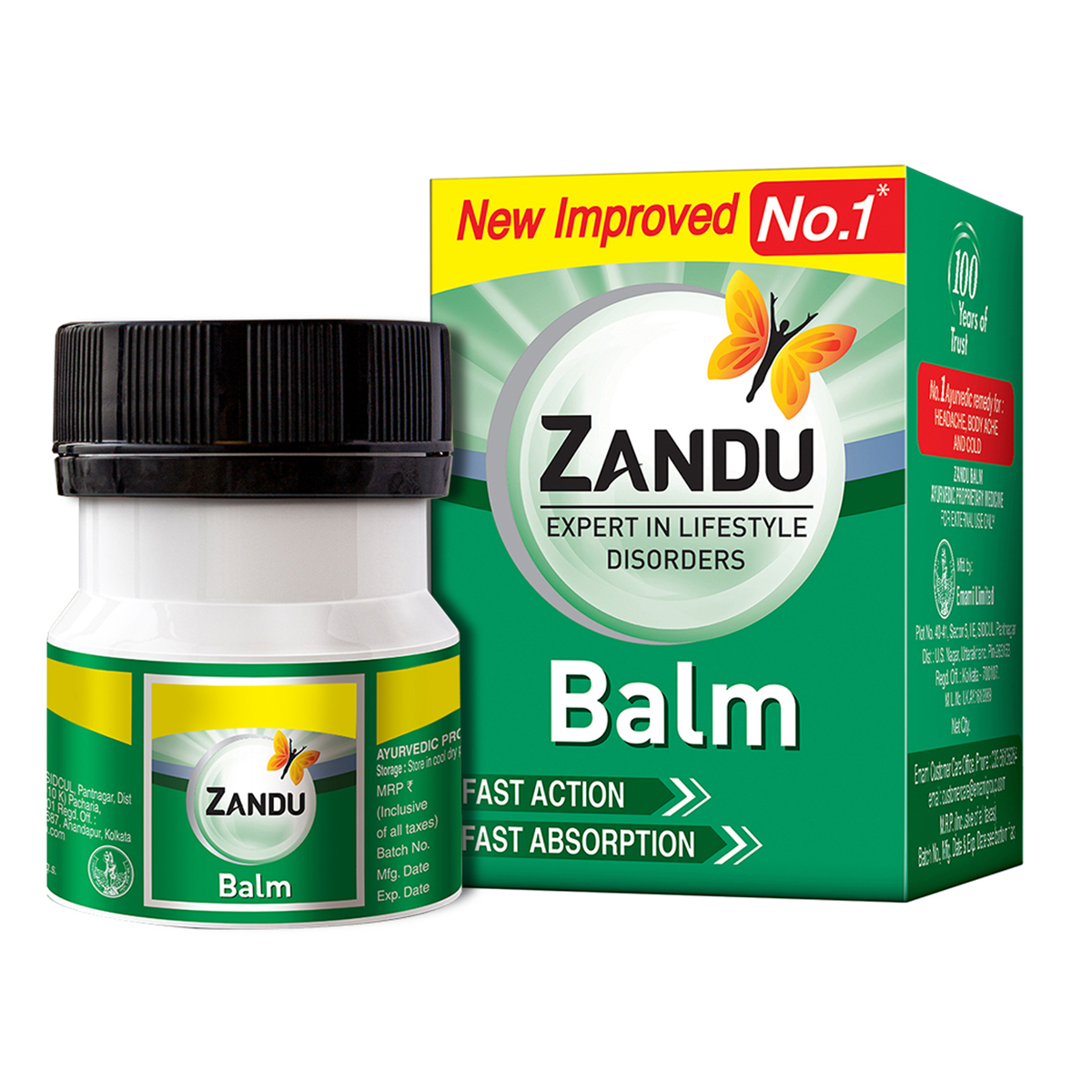 Zandu Balm, 50 ml, Pack of 1