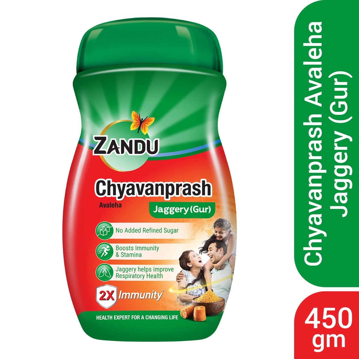 Zandu Chyavanprash Avaleha Jaggery(Gur), 450 gm, Pack of 1 Zandu Chyavanprash Avaleha Jaggery(Gur), 450 gm, Pack of 1