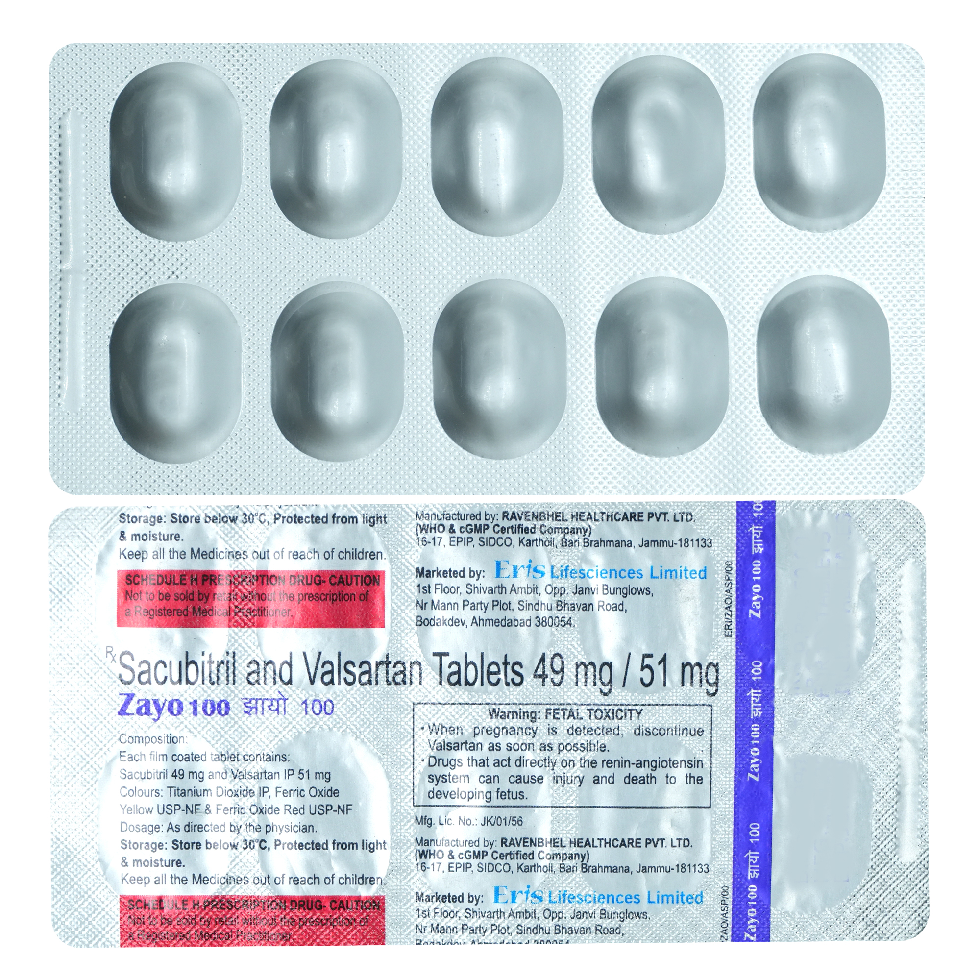 Zayo 100 Tablet 10's, Pack of 10 Zayo 100 Tablet 10's, Pack of 10