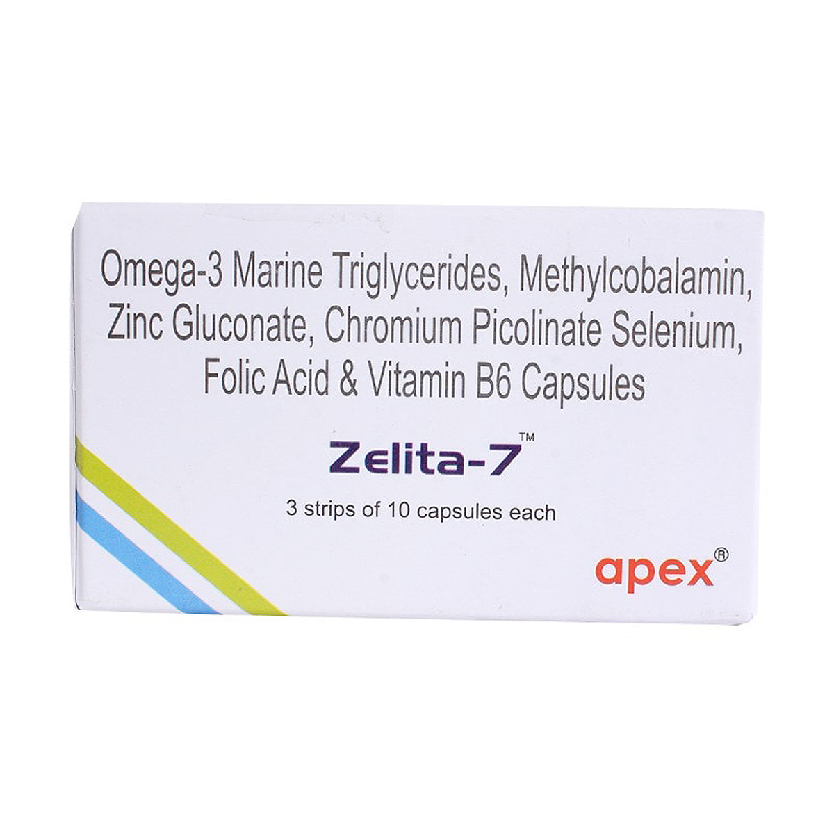 Zelita 7 Soft Gelatin Capsule 10's, Pack of 10 Zelita 7 Soft Gelatin Capsule 10's, Pack of 10