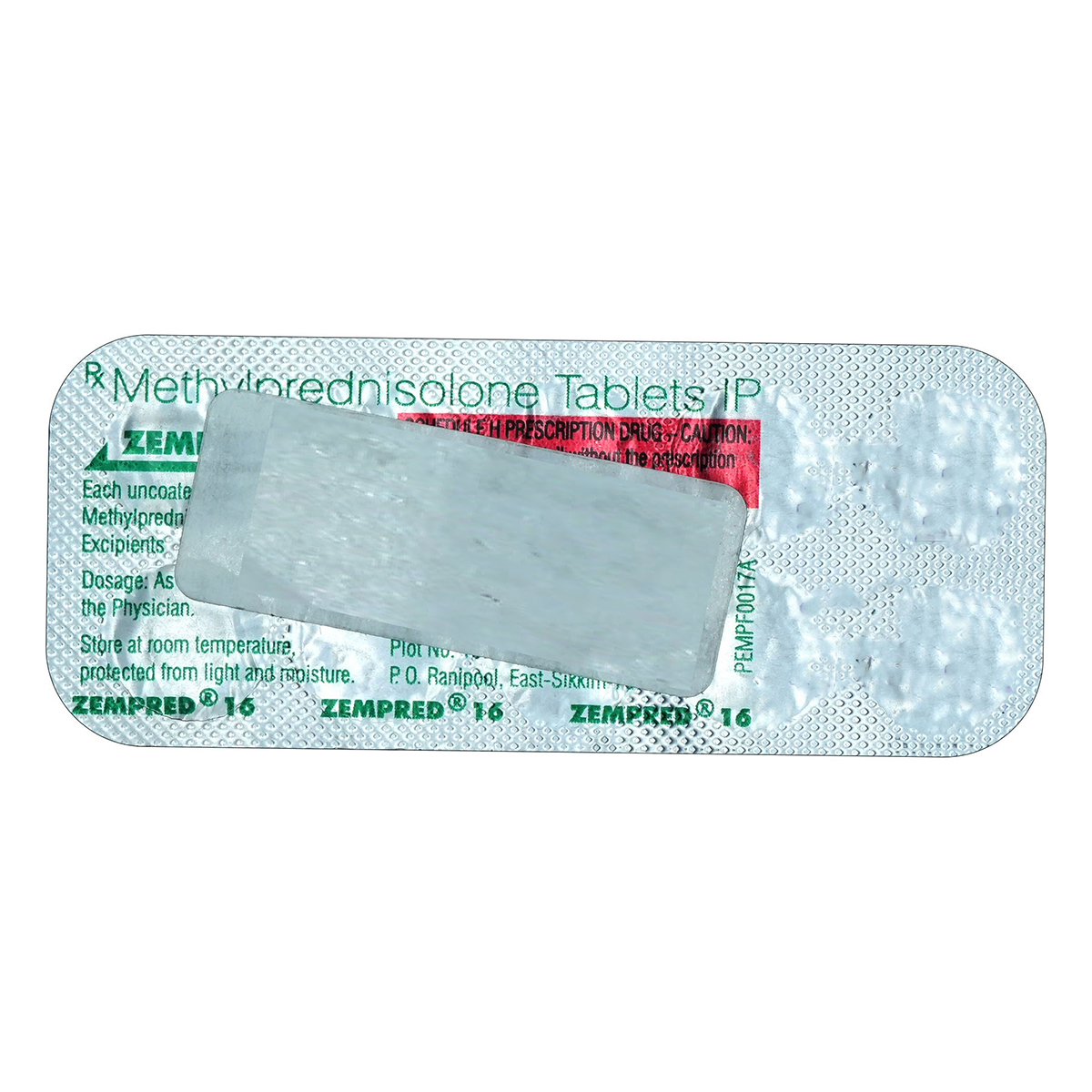 Zempred 16 Tablet 10's, Pack of 10 TABLETS Zempred 16 Tablet 10's, Pack of 10 TABLETS