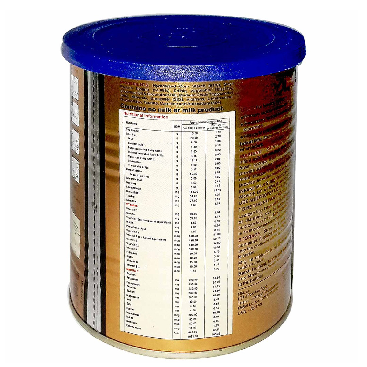 Zerolac Infant Formula, 400 gm Tin, Pack of 1 Zerolac Infant Formula, 400 gm Tin, Pack of 1