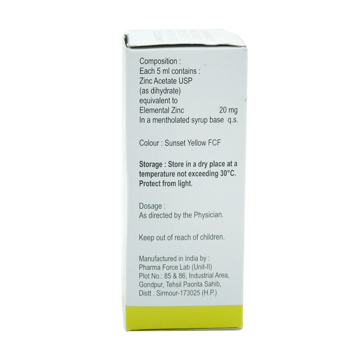 Zincolife Syrup 50 ml, Pack of 1 Syrup Zincolife Syrup 50 ml, Pack of 1 Syrup