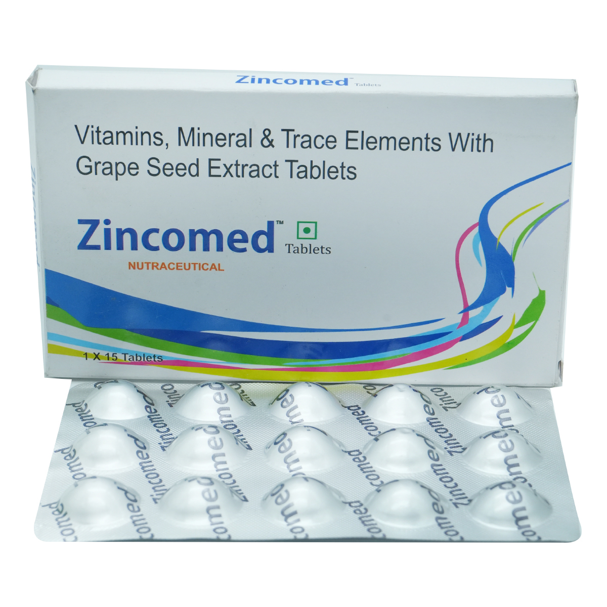 Zincomed Tablet 15's, Pack of 15 TABLETS Zincomed Tablet 15's, Pack of 15 TABLETS