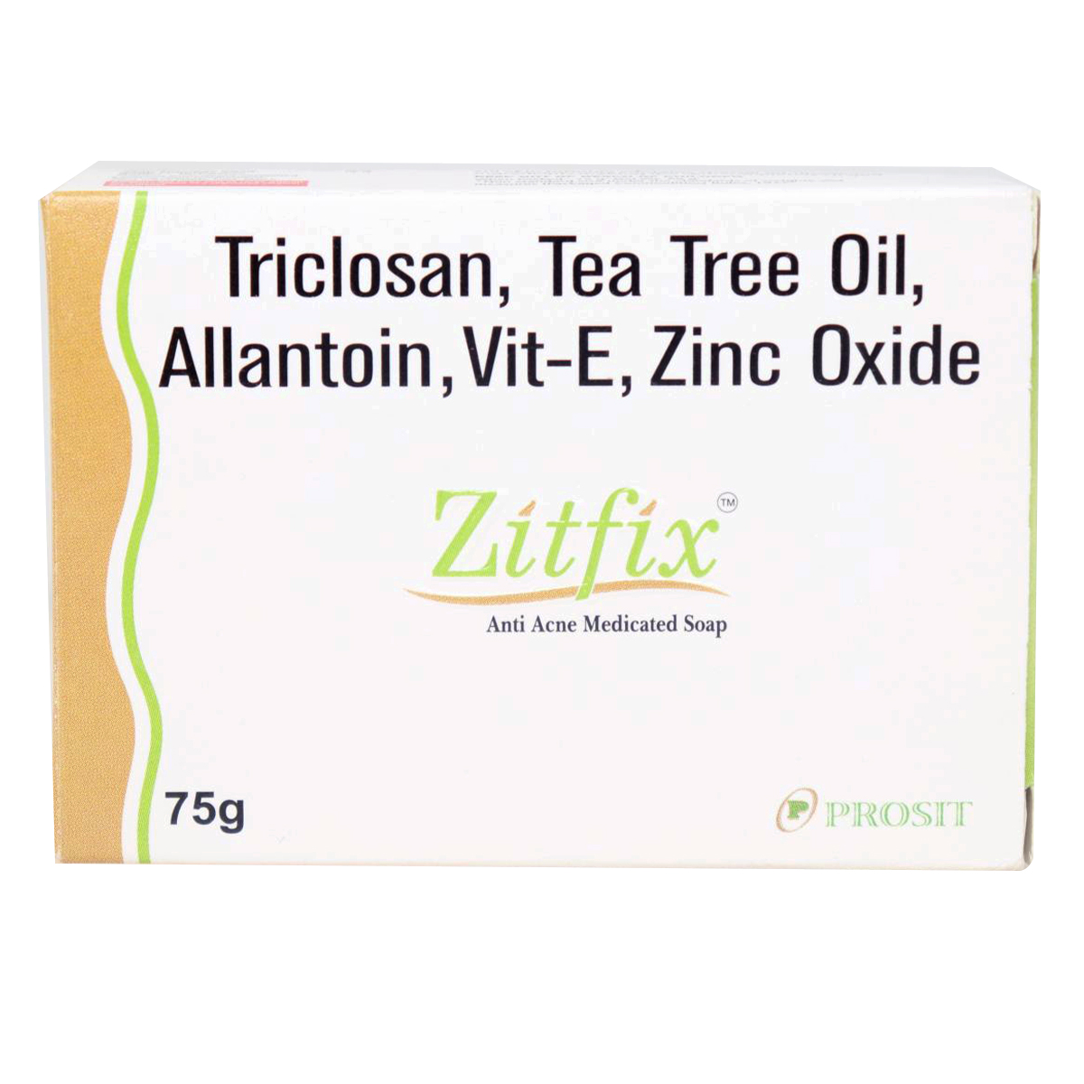 Zitfix Soap 75 gm, Pack of 1 SOAP Zitfix Soap 75 gm, Pack of 1 SOAP