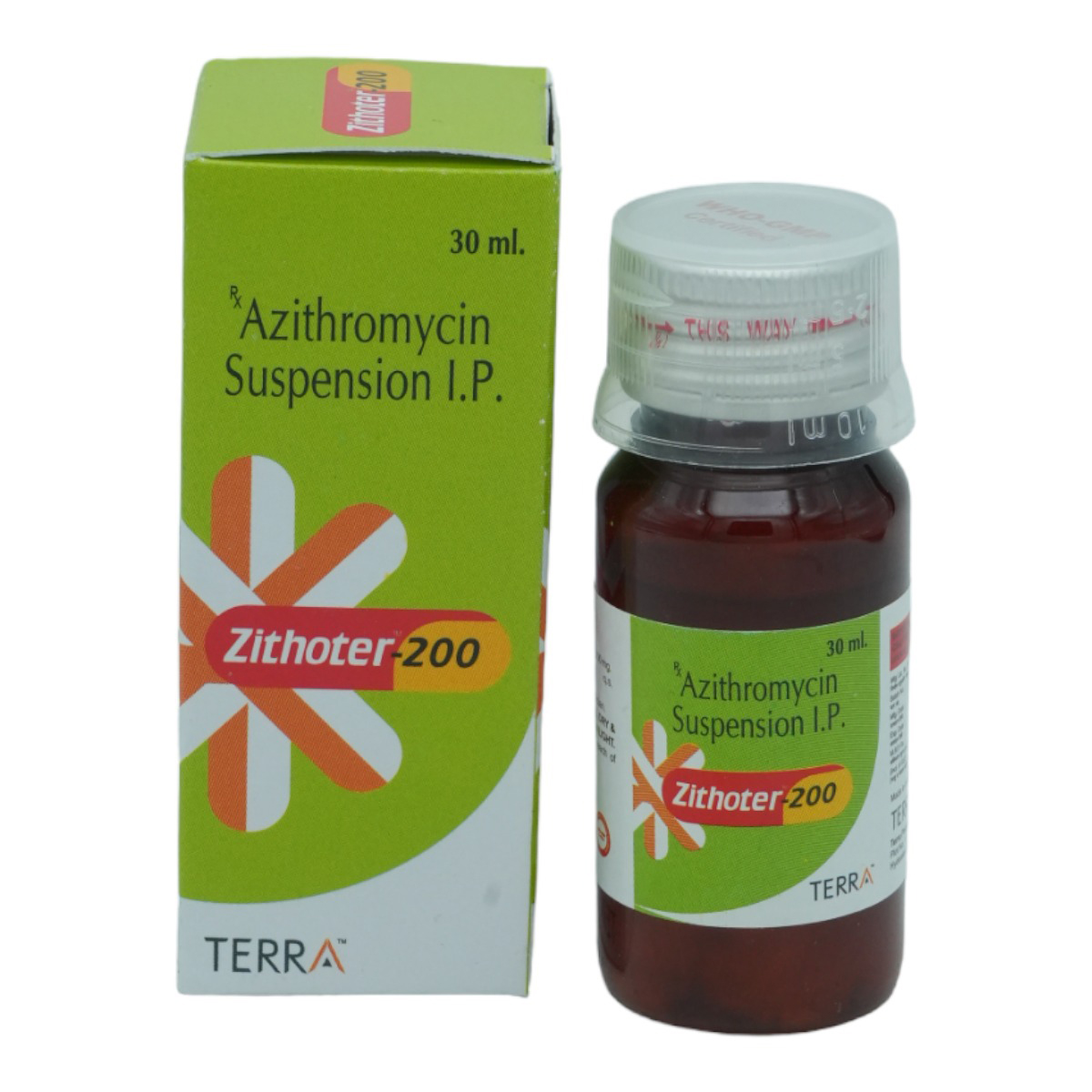 Zithoter-200 Suspension 30 ml, Pack of 1 Suspension Zithoter-200 Suspension 30 ml, Pack of 1 Suspension